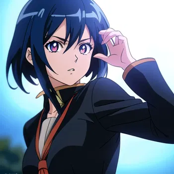 AI Character Anime Glowing Eyes