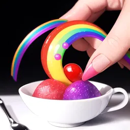 Rainbow Sherbert AI Character