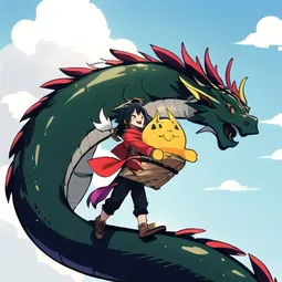 Haku Spirited Away Dragon AI Character