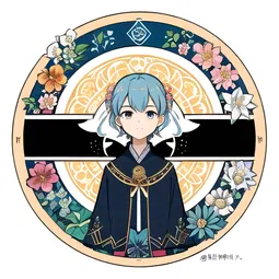 The Fragrant Flower Blooms with Dignity Characters AI Character