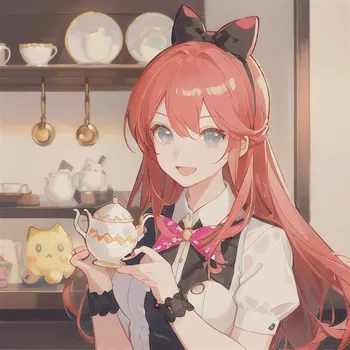 AI Character Hello Kitty Tea Host