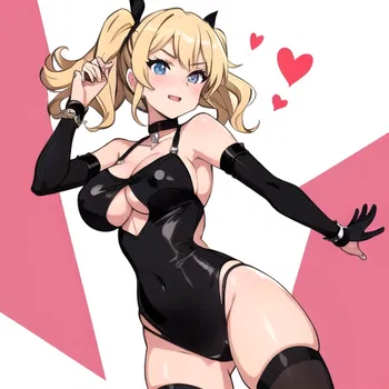 AI Character Big Tits Nip Slip