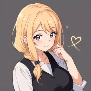 AI Character anime huge breasts