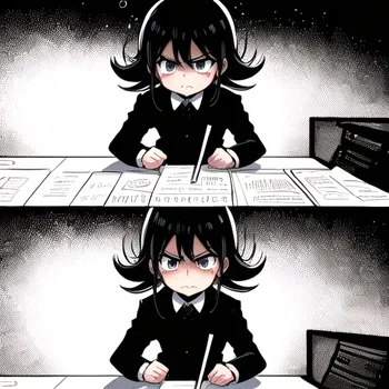 AI Character Drama Queen Mangaka