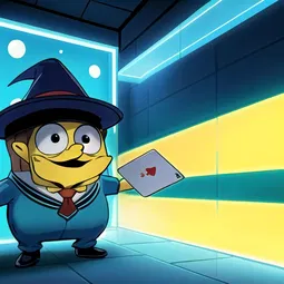 mtg spongebob secret lair AI Character