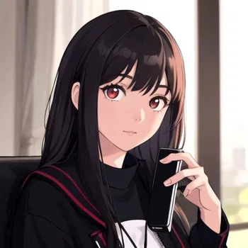 AI Character <offline meeting with a tall jirai kei girl>