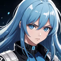 Blue Bullets AI Character