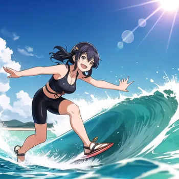 AI Character Okinawan Sun
