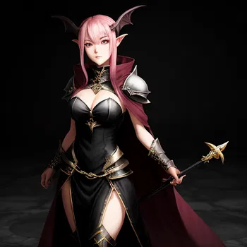 AI Character Seraphiel, the Succubus Knight