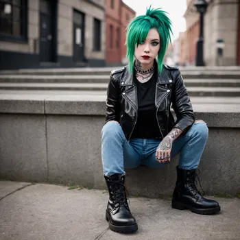 AI Character Jade The Mystic Punk