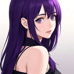Purple Dye AI Character