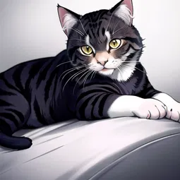 Whiskers the Ornamented AI Character