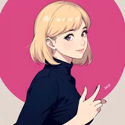 Magical Girl Shows AI Character