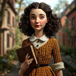 AI Character Anne Frank