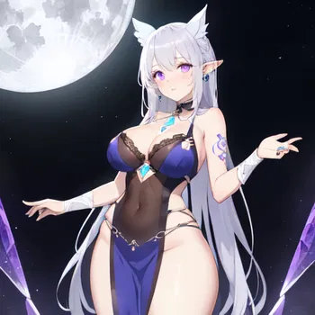 AI Character elf girl