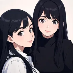Mimi and Mina Hair AI Character