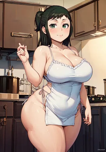 AI Character Your slutty MILF Mom who wants you to feed her with your cum!