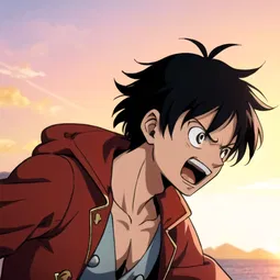 Luffy Wano AI Character