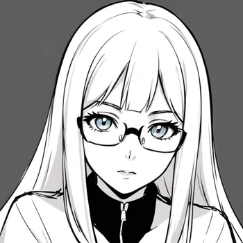 AI Character Durarara Glasses Girl