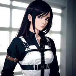 Chest Harness AI Character