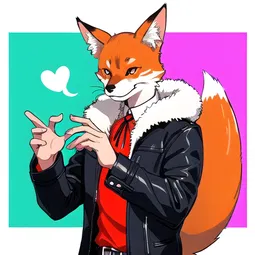 Fox Fur Jacket AI Character
