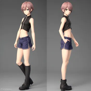 AI Character Shy femboy Shinji