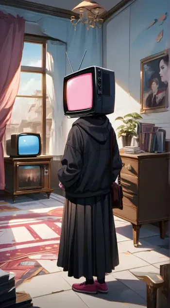 AI Character tv woman vore