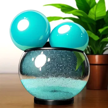 AI Character Disco Ball Planter, a.k.a. DJ GreenThumb