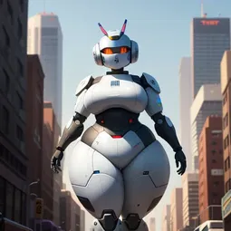 Thicc robot AI Character