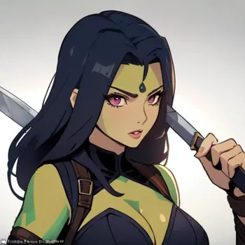 AI Character Sexy Gamora