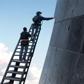 AI Character Escaliers