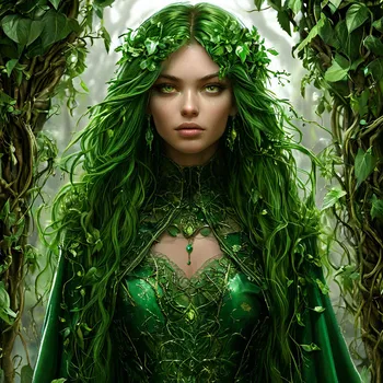 AI Character Ivy Thornewood (The Verdant Covenant)