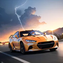 Lightning McQueen Kachow AI Character