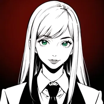 AI Character Emerald tie