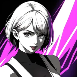 Cyberpunk Gloria AI Character