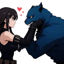 Girl vs. Monster AI Character