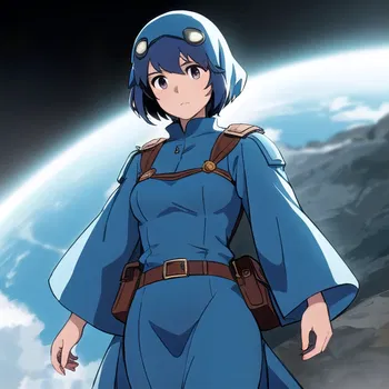 AI Character Nausicaä Manga