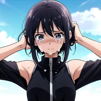 AI Character Anime Crying
