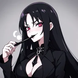 Goth Futanari AI Character
