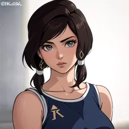 Anime Legend of Korra AI Character