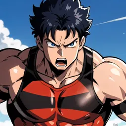 Baki Hanma Manga AI Character