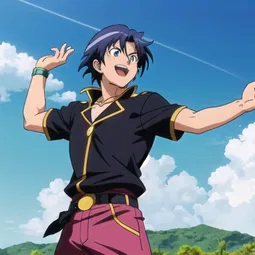 90s Anime Movies AI Character