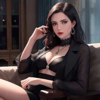 AI Character Gotica Culona