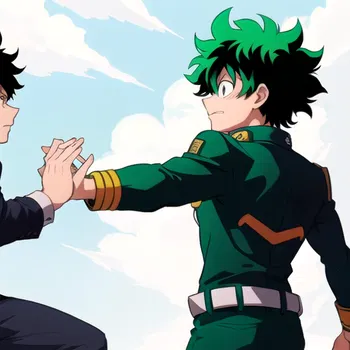 AI Character Boku Academia Manga 424