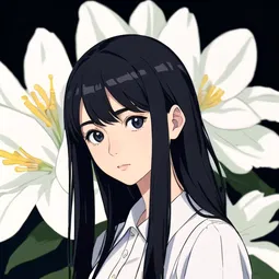 Belated Blooms AI Character