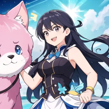 AI Character Vee from Dandy's World