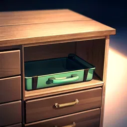 Sewing Cabinet AI Character