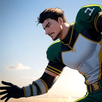 AI Character Susquehanna University Football Warrior