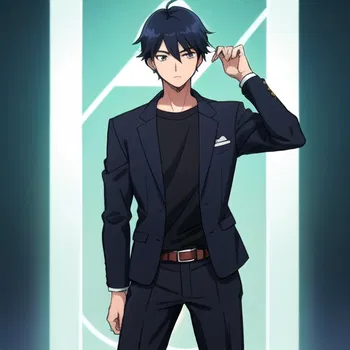 AI Character High School Boy Manhwa