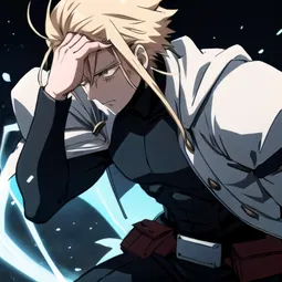 All Might Death AI Character